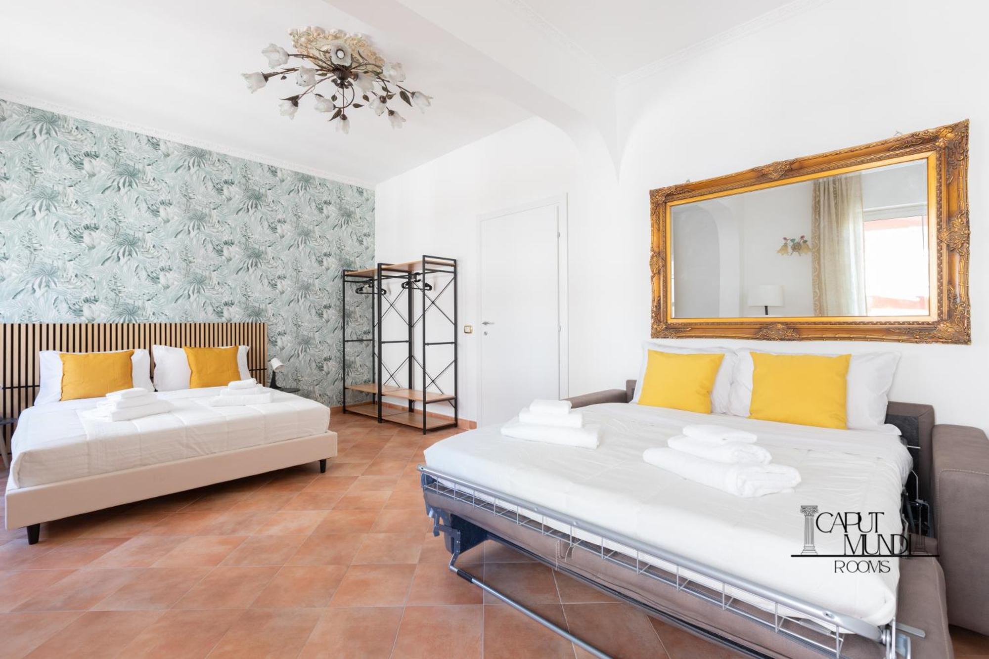 Caput Mundi Rooms - 100Mt To Metro A, Terrace, A-C, 15 Min To Center Rome Extérieur photo